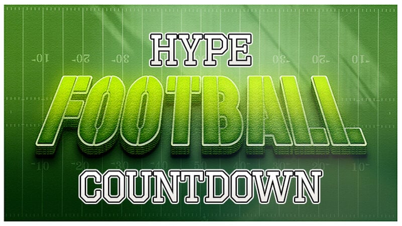 Hype Football Countdown
